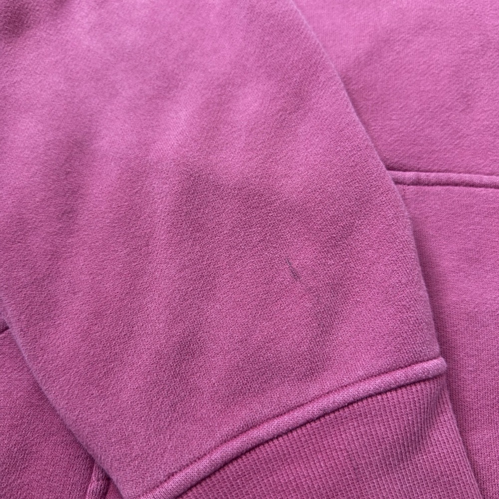 Lululemon Scuba Oversized Full Zip Hoodie Berry Pink Gold Zip LW3GPBS XL XXL - Picture 4 of 9